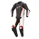 One-Piece Motorcycle Leather Suit Alpinestars Missile 2 Black/White/Fluo Red - Black/White/Fluo Red - Black/White/Fluo Red