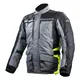 Men’s Motorcycle Jacket LS2 Lance Grey Black Yellow - Grey/Black/Yellow