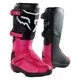 Women’s Motocross Boots FOX Comp Buckle Black Pink MX23 - Black/Pink - Black/Pink