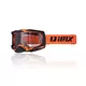 Motocross Goggles iMX Dust Graphic - Fluo Yellow-Black Matt - Orange-Black Matt