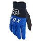 Motokrosové rukavice FOX Dirtpaw Blue MX22 - modrá - modrá