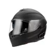 Motorcycle Helmet SENA Outride w/ Integrated Headset Matte Black - Matte Black - Matte Black