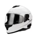 Motorcycle Helmet SENA Outride w/ Integrated Headset Glossy White - Glossy White - Glossy White