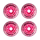 Ersatzräder für WORKER TriGo Skate 64 mm Rollschuhe - rosa - rosa