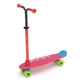 Chillafish Skateskootie 2in1 Roller / Pennyboard - schwarz - rot