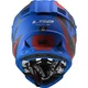 Motorcycle Helmet LS2 MX437 Fast Evo Alpha - Matt Blue