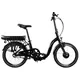 Skladací elektrobicykel Devron 20122 20" - model 2022 - Black Glossy