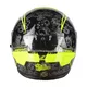 Moto přilba Lazer Rafale SR - $13 Original (Black-Yellow Fluo)