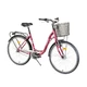 Urban Bike DHS Citadinne 2636 26” – 2016 - White-Black-Pink - Brown-White-Black