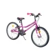 Rower dziecięcy DHS Teranna 2004 20" - model 2018 - Jasnozielony - Różowy