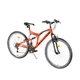 Kreativ 2641 26" - Vollgefedertes Fahrrad - Modell 2018 - schwarz - Orange