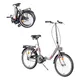 Skladací bicykel DHS Folder 2092 20" 4.0 - Black