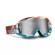 Motorcycle Goggles Scott Hustle - Black-Yellow - Orange-Blue