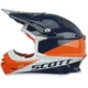 Motocrosshelm Scott 350 Pro Trophy - blau-orange