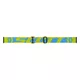 Moto Goggles Scott Hustle MXVI - Oxide Blue-Green-Yellow Chrome