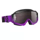 Moto okuliare SCOTT Hustle - oxide purple-black-silver chrome - oxide purple-black-silver chrome
