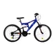 Juniorský celoodpružený bicykel DHS 2441 24" - model 2021 - blue