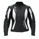 Women’s Motorcycle Jacket SPARK Jane - Black-White