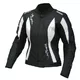 Damen Motorradjacke Spark Jane - schwarz-weiß