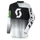 Motocross Jersey SCOTT 350 Track MXVII - Black-White - Black-White