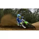 Motocross Pants SCOTT 350 Race MXVII - Blue-Yellow