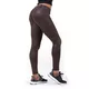 Női leggings Nebbia Leather Look Bubble Butt 538 - Barna