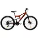 DHS 2743 27,5" Mountainbike - Modell 2021 - Grau - Rot