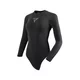 Dámské moto thermo triko/body Rebelhorn Freeze II Lady BD - černá - černá