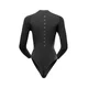 Dámské moto thermo triko/body Rebelhorn Freeze II Lady BD - černá