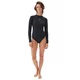 Dámské moto thermo triko/body Rebelhorn Freeze II Lady BD - černá