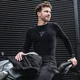 Moto thermo triko Rebelhorn Freeze II Jersey - černá-kamufláž