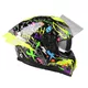 Moto přilba Lazer Rafale SR - Ride Oni (Black-Grey-Yellow Fluo-Matt)