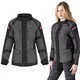 Dámská moto bunda W-TEC Barbata - černo-šedo-růžová