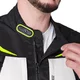 Moto bunda W-TEC Warao - černá-fluo