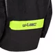 Dětská rostoucí moto bunda W-TEC Pinapoco - černá-fluo