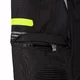 Dětská rostoucí moto bunda W-TEC Pinapoco - černá-fluo