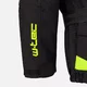 Dětská rostoucí moto bunda W-TEC Pinapoco - černá-fluo