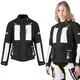 Dámská moto bunda W-TEC Warao Lady - černá-fluo