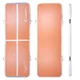 Airtrack inSPORTline Airstunt 400x100x10 cm mocha mousse s ruční pumpou