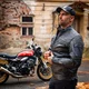 Kožená moto bunda W-TEC Mungelli EVO - vintage černo-hnědá