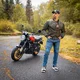 Moto boty W-TEC Bastige - černo-bílá