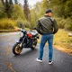 Moto boty W-TEC Bastige - černo-bílá