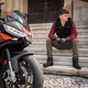 Motorcycle Jacket W-TEC Black Heart Radikaal - Red-Black