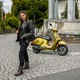 Dámské moto jeansy W-TEC Komehana - černá