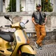 Moto vesta W-TEC Black Heart Regimento - tmavě šedá-kamufláž
