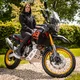 Dámské moto boty W-TEC Moanna - černo-červená