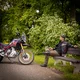 Letní moto bunda W-TEC Rovin - černo-zeleno-červená
