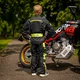 Dětská rostoucí moto bunda W-TEC Pinapoco - černá-fluo