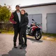 Męskie spodnie motocyklowe wygodne joggery W-TEC Askew