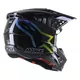 Motorcycle Helmet Alpinestars S-M5 Compass Black/Gray/Colored Glossy 2022